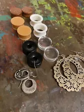 Bundle Of Earrings And Plugs/Tunnels (g)