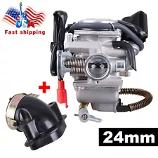 4 stroke GY6 150cc 125cc Engine Carburetor Fuel Carb Fit For ATVs Scooters Baja