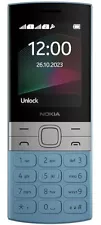 Nokia 150 2023-Unlocked Dual SIM Premium Keypad Phone-Wireless FM Radio-BLUE-2G