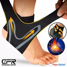 Ankle Brace Support Compression Sleeve Plantar Fasciitis Pain Relief Foot Wrap H