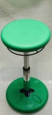 KORE ADJUSTABLE WOBBLE CHAIR GREEN 24” TALL FLEXIBLE SEATING STOOL