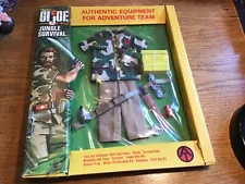 VINTAGE GI JOE ADVENTURE TEAM JUNGLE SURVIVAL 7373 COMPLETE BOXED SEALED