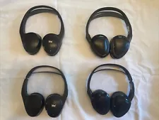 Headphones For CHRYSLER Town and Country VES UCONNECT DVD Set Of 4