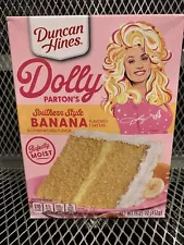 Dolly Parton Duncan Hines Southern Style Banana Cake Mix IN STOCK FREE SHIPPING