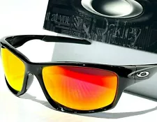 NEW* Oakley CANTEEN Black Polished w POLARIZED Galaxy RUBY Iridium Sunglass 9225