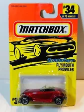 MATCHBOX MB34 PLYMOUTH PROWLER CANDY APPLE RED