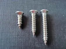 75 pcs #8 with #6 stainless phillips oval head garnish trim moulding screws Ford (For: 1962 Mercury Monterey)