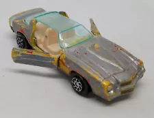 Yatming Yellow Camaro Z-28 #1077 Loose Diecast 1:64 Open Door Repair Project