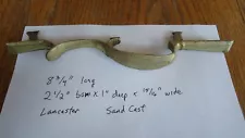 Lancaster Yellow Brass Trigger Guard for Pennsylvania/Kentucky Longrifle