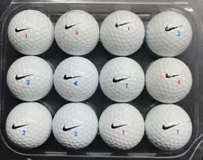 (12) Nike RZN Platinum Tour Level Golf Balls One Dozen 3A