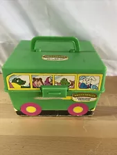 Vintage Sweet Pickles Preschool Program Learning Case Activity Bus With Cards