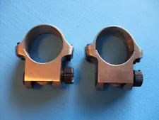 Ruger Stainless Steel Scope Rings #4 Medium / 1 pair