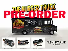 (Pre-Order) American Diorama 1:64 Food Truck - The Burger Truck Model Car