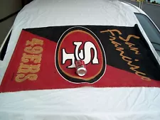 SAN FRANCISCO 49ER FLAG 43" X 28"