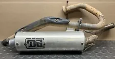 08-13 DG Series Yamaha RAPTOR 250 Exhaust Header Pipe and Muffler