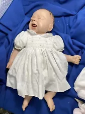 17 Crying Full Solid Polymer Or Resin Reborn Doll Lifelike Heavy Rebirth Baby