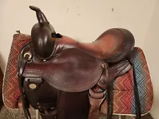 Circle Y Flex Lite Trail Western saddle- 16"