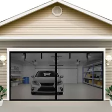 Magnetic Garage Screen Door 18x9FT Garage Doors for 2 Cars Hands Free Heavy