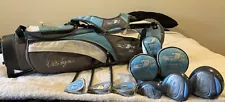 Walter Hagen Girl’s Wood And Iron Set (Driver, FW, 3W, 6-7, SW) Bag Included