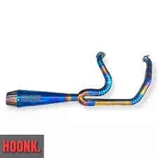 HOONK Exhaust System For Harley Davidson TOURING BAGGER 2-1 Model