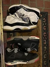 BEATERS 2012 Air Jordan 4 Bred Air Jordan 11 concord Lot