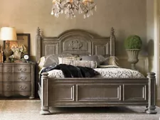 Lexington Furniture La Tourelle King 3 Piece Bedroom Set Bed, Dresser, Mirror