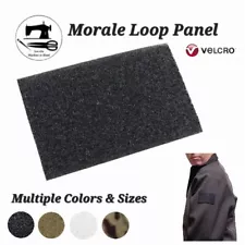 Morale/Military Patch Sew-On Loop Panel VELCRO® Brand (Multiple Colors & Sizes)