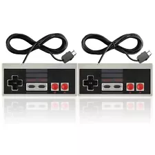 Controller For NES-004 Original Nintendo NES Vintage Console Wired Gamepd 2 Pack