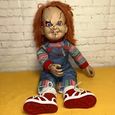 CHUCKY Talking Animated Doll Child’s Play Tested Working 24” Halloween Decor ð