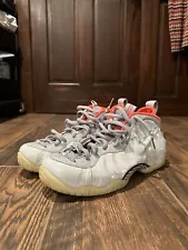 Nike Air Foamposite Pro Pure Platinum Wolf Grey 2016 Glow In The Dark Sz. 10