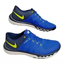 Nike Mens Free Trainer 5.0 V6 719922-470 Blue Black Training Shoe Mens Size 14