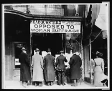 National Anti-Suffrage Association Headquarters,1911,Women's Suffrage,Men