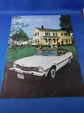 1974 FORD MERCURY COMET SALES DEALERSHIP BROCHURE CAR ADVERTISING VINTAGE