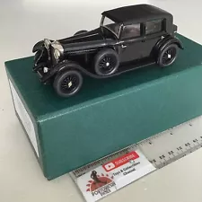 LANSDOWNE BROOKLIN MODELS LDM 75 BLACK 1930 BENTLEY 8 LITRE SALOON 1/43 MIB