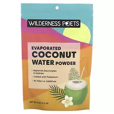 Coconut Water Powder, Evaporated, 4 oz (113 g)