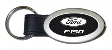 Ford F-150 Oval Key Chain (Black) (For: Ford F-150 Heritage)