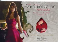 Vampire Diaries Season 4 Wardrobe Card M10 Nina Dobrev as Elena Gilbert