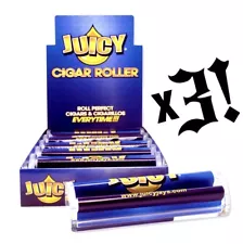 3x Blunt Rollers Juicy Jay's Cigar Roller Machine 125MM - FREE SHIPPING -