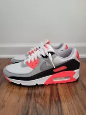 Air Max 90 Infrared 2020 Size 8.5 CTI685-100 Authentic Infrared White VNDS