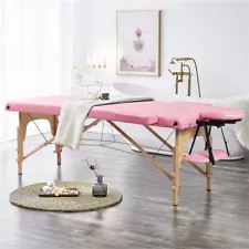 Portable Massage Table Salon Massage Therapy Table Bed 84" Spa Bed Renewed