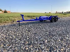 3D Printed 1/10 Scale Black RC Boat Trailer (fits Traxxas Blast)