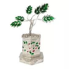 Silver Tulsi Plant for Pooja/Worship and Gifting Purpose (479)