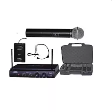 Audio2000'S AWM6032UX Handheld & Headset Wireless Microphone System -MR