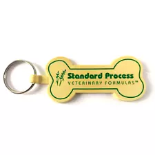 Standard Process Veterinary Formula Dog Bone Rubber Keychain