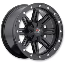 14x8 Vision 550 Five-Fifty Matte Black UTV Wheel 4x110 (-10.2mm)