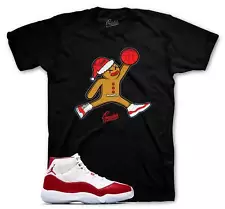 Shirt To Match Jordan 11 Cherry Varsity Red - Ginger-Air Sneaker Tees