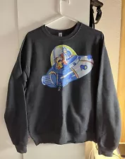 Jerzees Nublend Rick and Morty gray padded for men size m