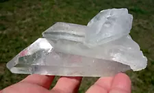 Super Clear All Natural Brazilian Quartz Crystal Points Brazil Cluster For Sale