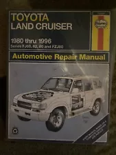 Haynes Manual Toyota Land Cruiser 1980-96 (For: 1986 Toyota Land Cruiser)