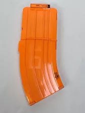 Nerf N Strike Elite 10 Round Magazine Ammo Dart CURVED Cartridge Clip Orange